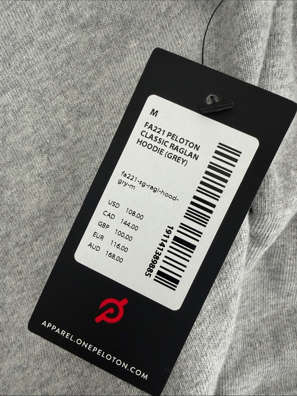 NWT Peloton Spiritual Gangster Together We Go Far Hoodie Sweatshirt Medium - Picture 5 of 9